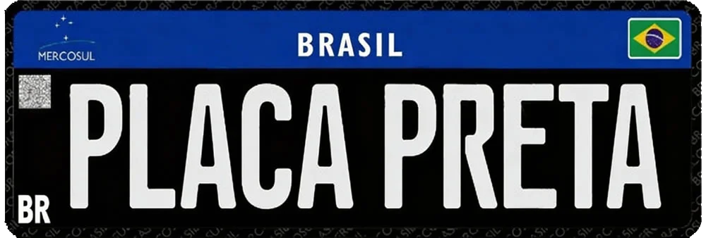 Placa Preta